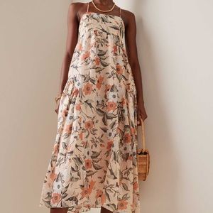 Astrid Printed Midi Dress